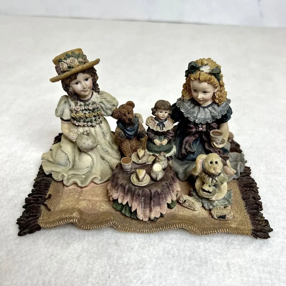 Boyd's Bears Yesterday's Child Tea for Four Figurine